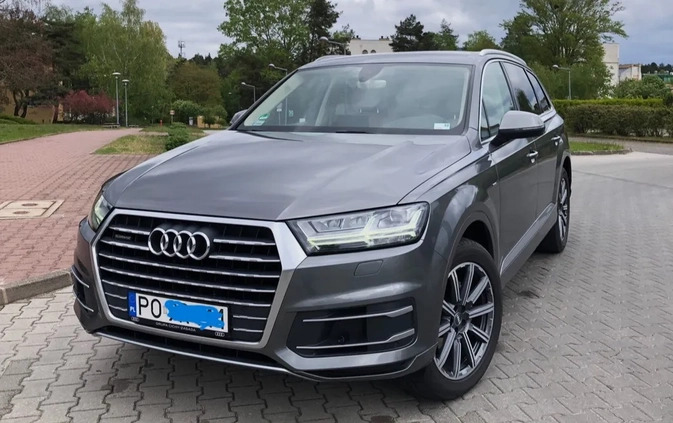 Audi Q7 cena 163900 przebieg: 167500, rok produkcji 2016 z Poznań małe 562